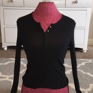 Brandy Melville Black Long Sleeve Shirt ♡